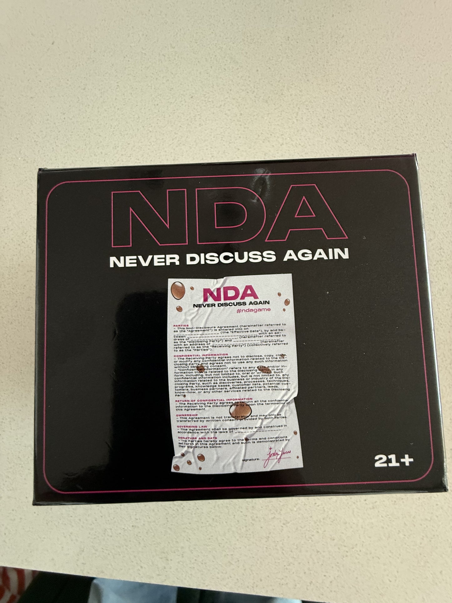 The NDA Game